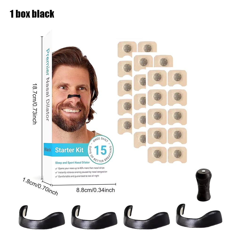 Anti-Snoring Magnetic Nose Dilator Nose Patch Easy Breath Stop Snoring Device Preventing Snoring Improve Sleeping