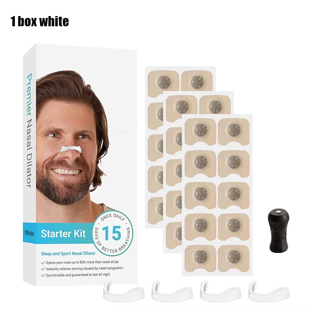 Anti-Snoring Magnetic Nose Dilator Nose Patch Easy Breath Stop Snoring Device Preventing Snoring Improve Sleeping