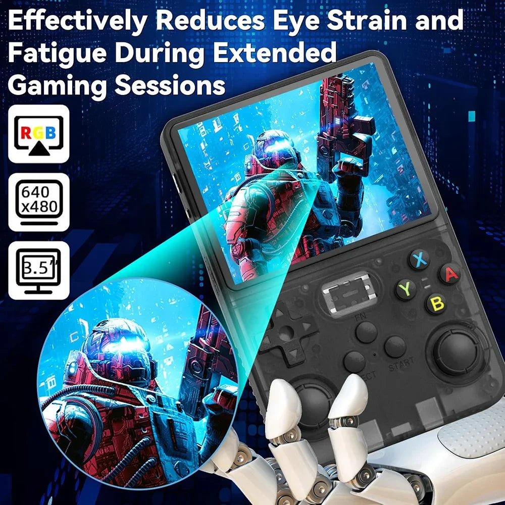 ๐ฎ R36S Retro Handheld Gaming Console โ 3.5" Screen, ARKOS System, Portable Classic Emulator