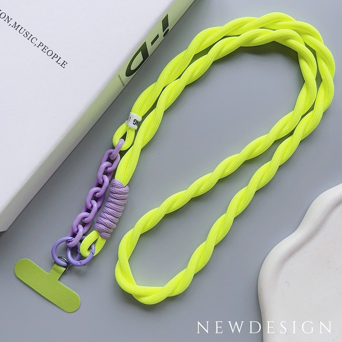 Colourful Universal Phone Lanyard โ Anti-Lost Wrist & Shoulder Strap for All Phone Cases ๐ฑ๐จ