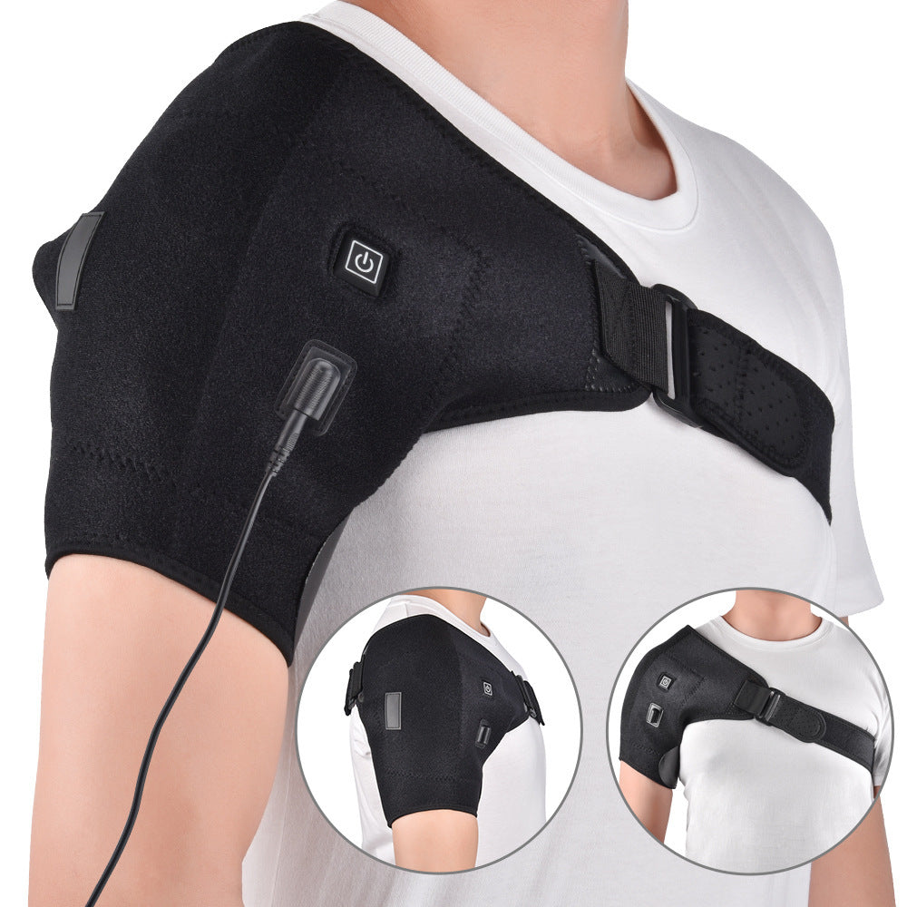 Heat Therapy Adjustable Shoulder Heating Pad - Frozen Shoulder - Bursitis - Tendinitis - Shoulder Brace Tool