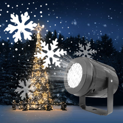 Christmas LED Projector Light – 16 Rotating Holiday Patterns for Outdoor & Indoor Displays ✨