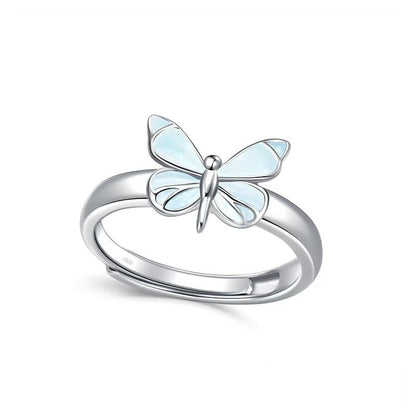 Beautiful Butterfly Luminous Ring