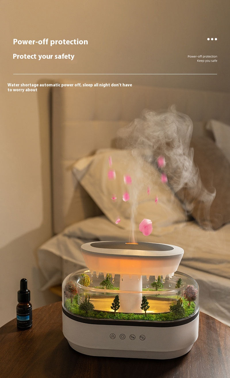 Micro Landscape Aroma Diffuser - Essential Oil Diffuser, LED, Music, Relaxing