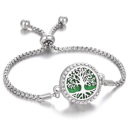 Aromatherapy Bracelet Perfume Essential Oil Diffuser Locket Bracelet Charms