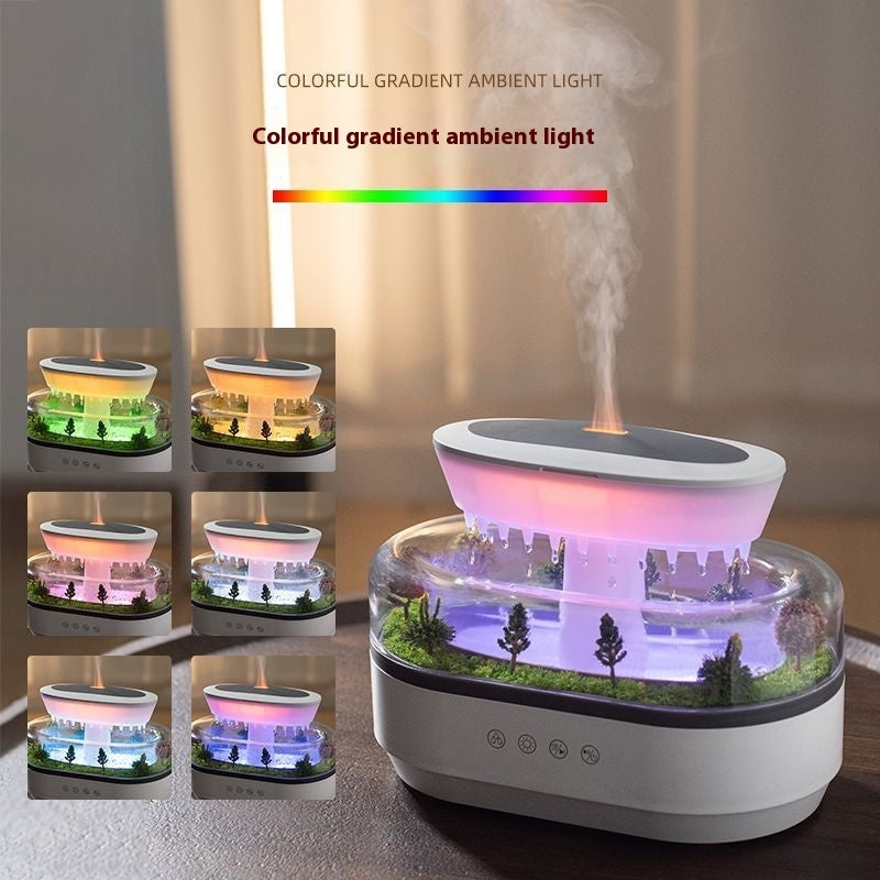 Micro Landscape Aroma Diffuser - Essential Oil Diffuser, LED, Music, Relaxing