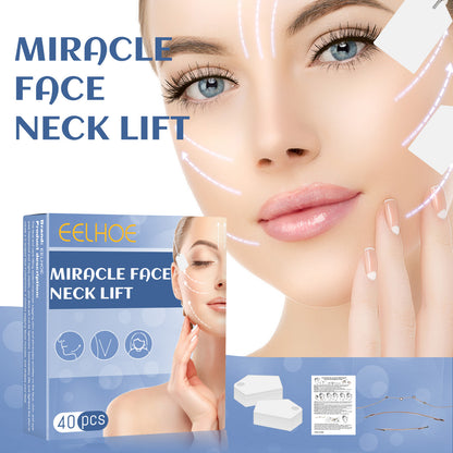 Premium Face Lift Tape-  V Shaped Plastic Sticker