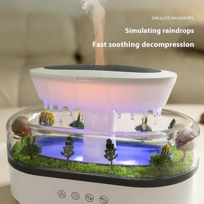 Micro Landscape Aroma Diffuser - Essential Oil Diffuser, LED, Music, Relaxing