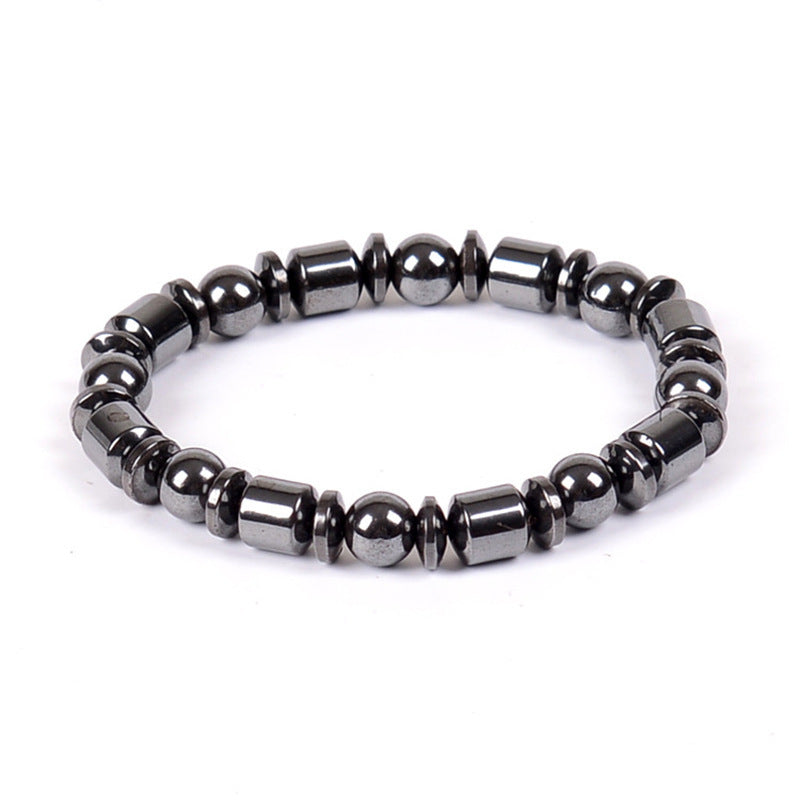 Weight Loss Black Stone Magnetic Therapy Bracelet - Stylish