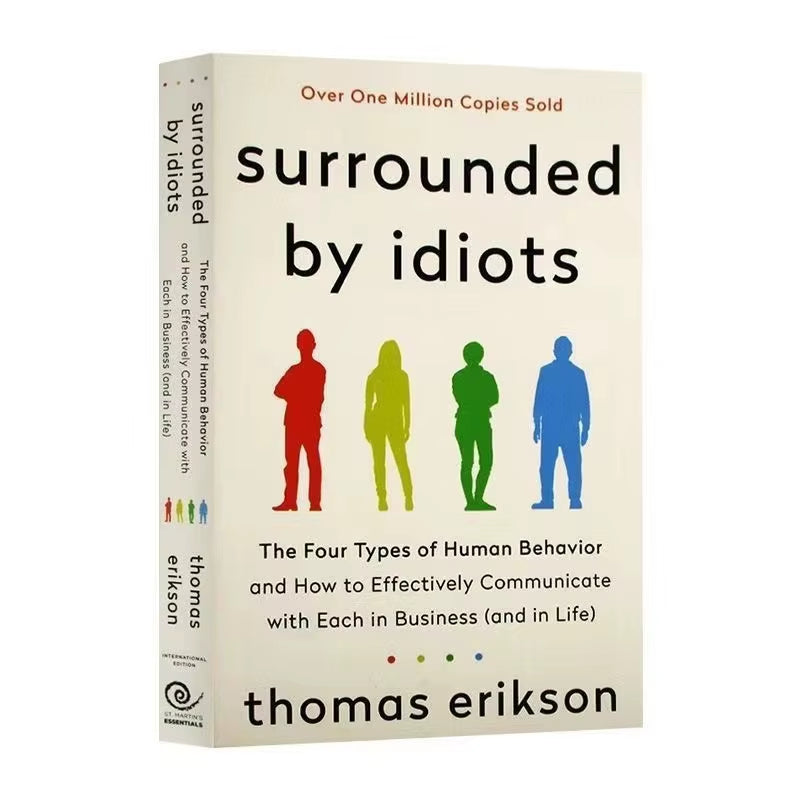 Surrounded by Idiots the Four Types of Human Behavior by Thomas Erikson English Book Bestseller Novel