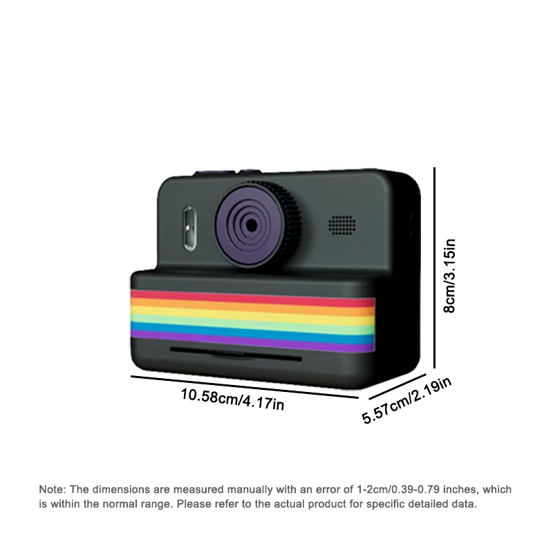 Digital Children Camera for Photography Mini Printer Portable Thermal Instant Print Photo Kids Camera 2.8Inch HD Video Toy Gifts