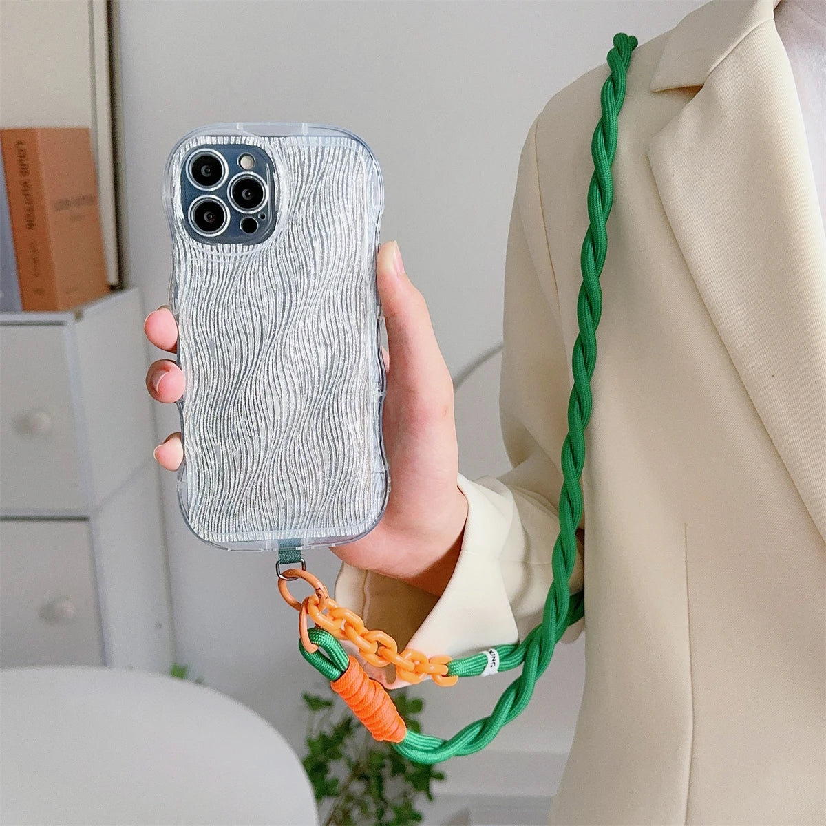 Colourful Universal Phone Lanyard – Anti-Lost Wrist & Shoulder Strap for All Phone Cases 📱🎨