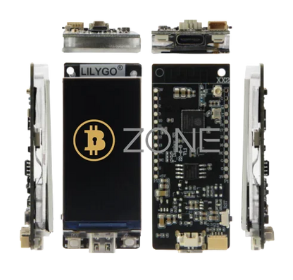 Bitcoin Nerd Miner V2.0 T-Display-S3 BTC Crypto Solo Lottery Nerdminer LCD Display with Shell