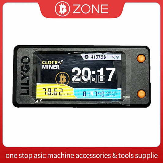 Bitcoin Nerd Miner V2.0 T-Display-S3 BTC Crypto Solo Lottery Nerdminer LCD Display with Shell