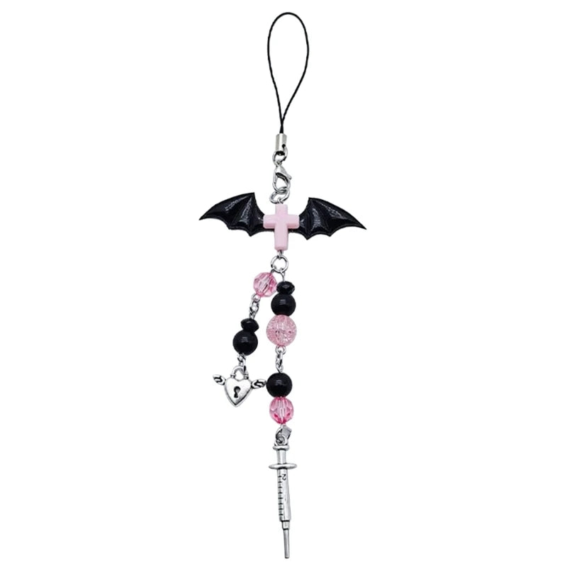 Goth Y2K Phone Charm Pendant Kawaii-Key Chain for Phone Accessory