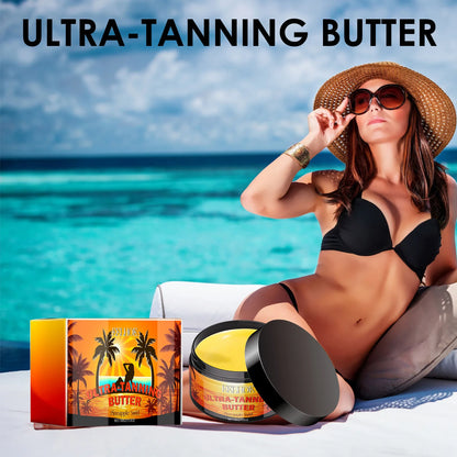 Coconut Oil Skin Tanning Gel Long Lasting Nourishing Absorbing Sunlight for Bronze Self Tan - 100g Gels