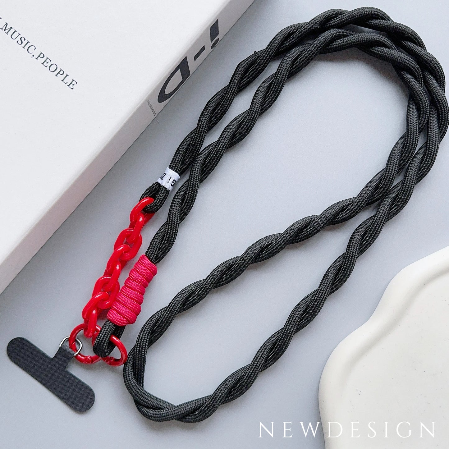 Colourful Universal Phone Lanyard – Anti-Lost Wrist & Shoulder Strap for All Phone Cases 📱🎨