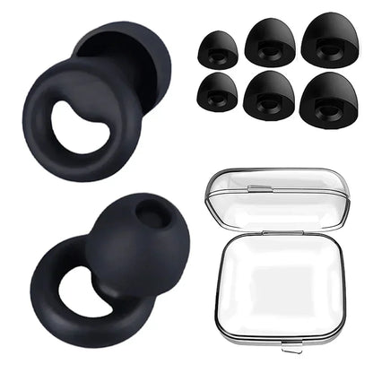 Loop-Like Quiet Ear Plugs – Comfortable & Reusable Noise Reduction Solution 🎧