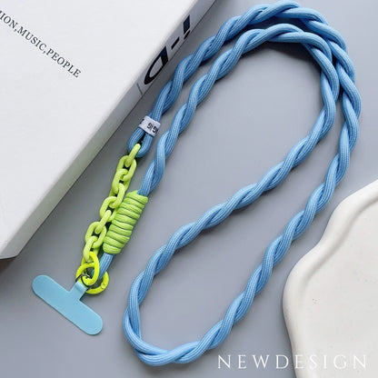 Colourful Universal Phone Lanyard – Anti-Lost Wrist & Shoulder Strap for All Phone Cases 📱🎨