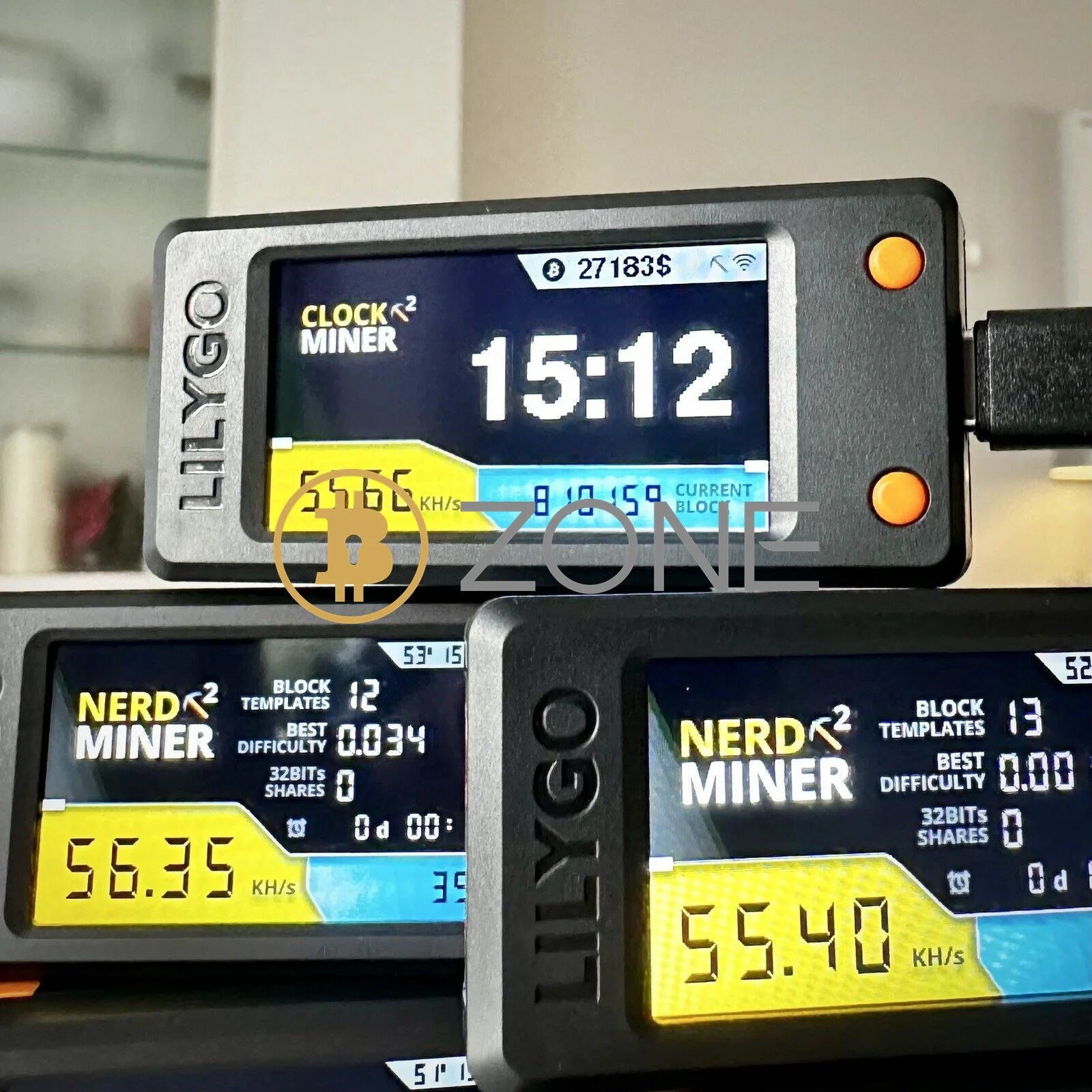 Bitcoin Nerd Miner V2.0 T-Display-S3 BTC Crypto Solo Lottery Nerdminer LCD Display with Shell