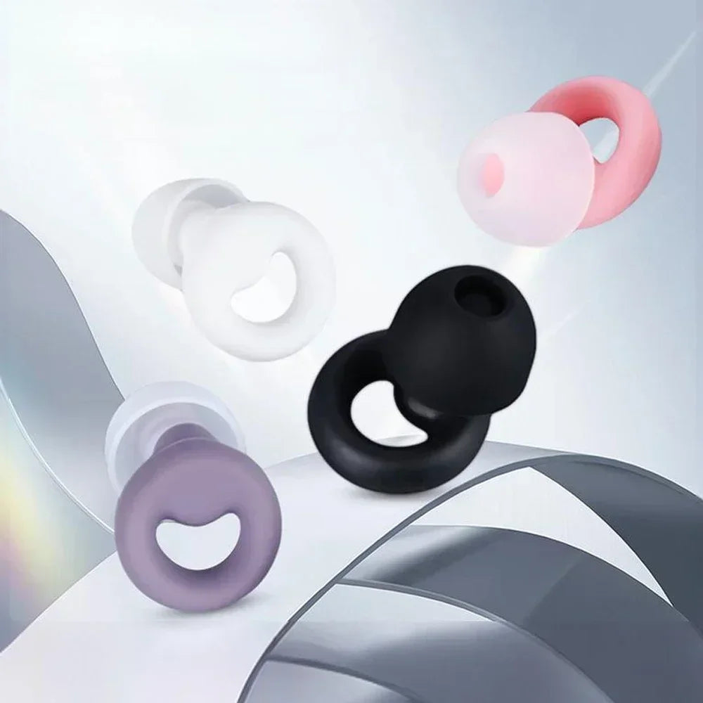 Loop-Like Quiet Ear Plugs – Comfortable & Reusable Noise Reduction Solution 🎧