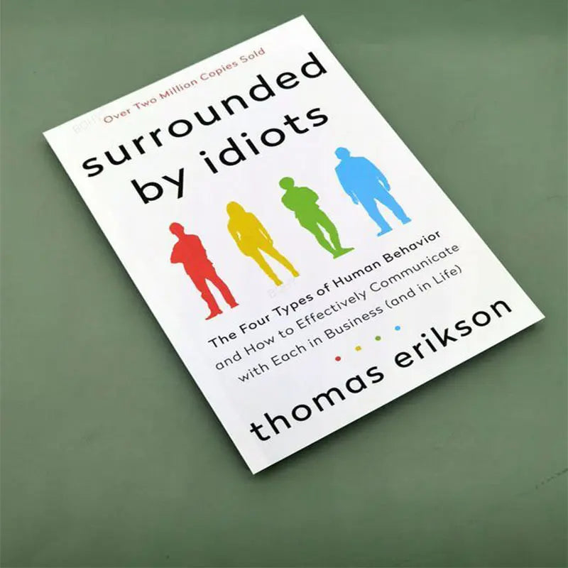 Surrounded by Idiots the Four Types of Human Behavior by Thomas Erikson English Book Bestseller Novel