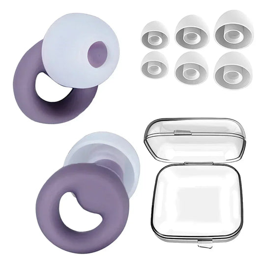 Loop-Like Quiet Ear Plugs – Comfortable & Reusable Noise Reduction Solution 🎧