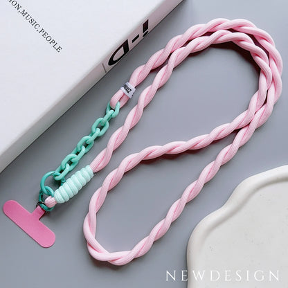Colourful Universal Phone Lanyard – Anti-Lost Wrist & Shoulder Strap for All Phone Cases 📱🎨