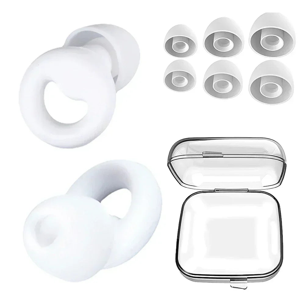 Loop-Like Quiet Ear Plugs – Comfortable & Reusable Noise Reduction Solution 🎧