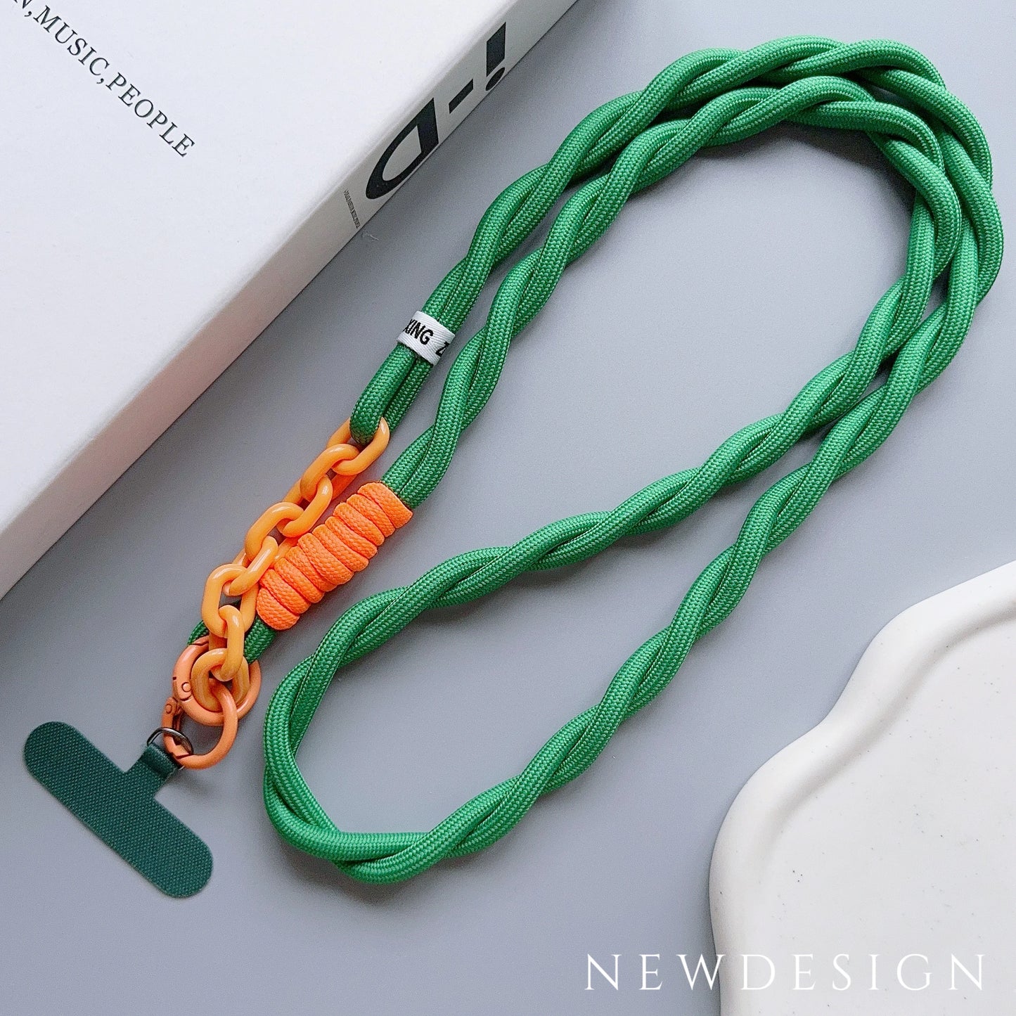 Colourful Universal Phone Lanyard – Anti-Lost Wrist & Shoulder Strap for All Phone Cases 📱🎨