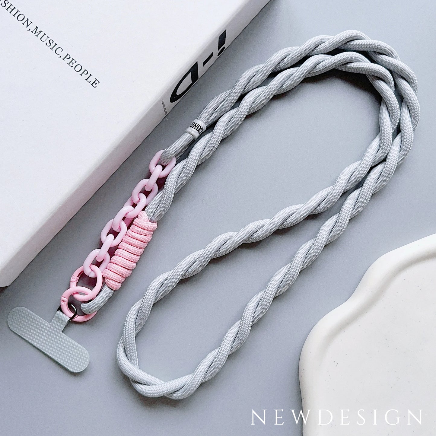 Colourful Universal Phone Lanyard – Anti-Lost Wrist & Shoulder Strap for All Phone Cases 📱🎨