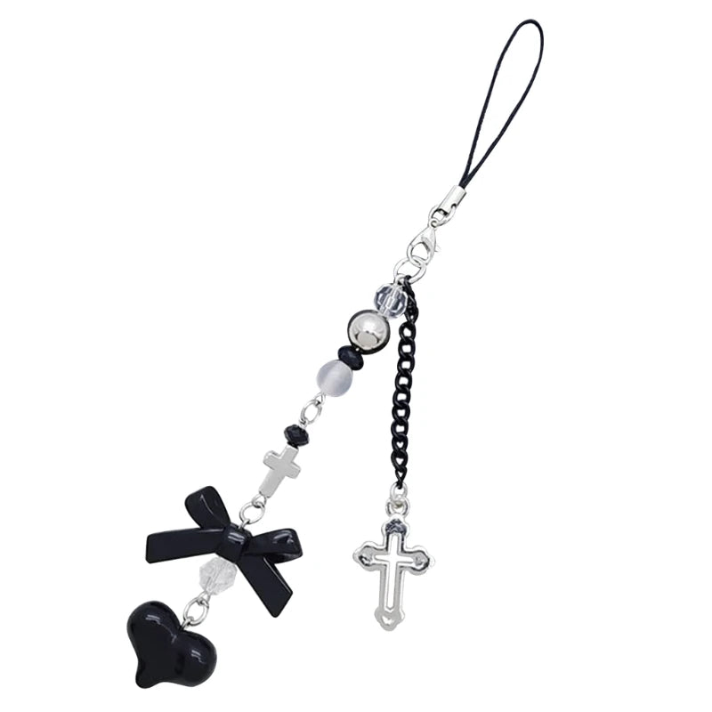 Goth Y2K Phone Charm Pendant Kawaii-Key Chain for Phone Accessory