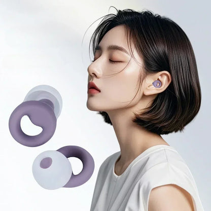 Loop-Like Quiet Ear Plugs – Comfortable & Reusable Noise Reduction Solution 🎧