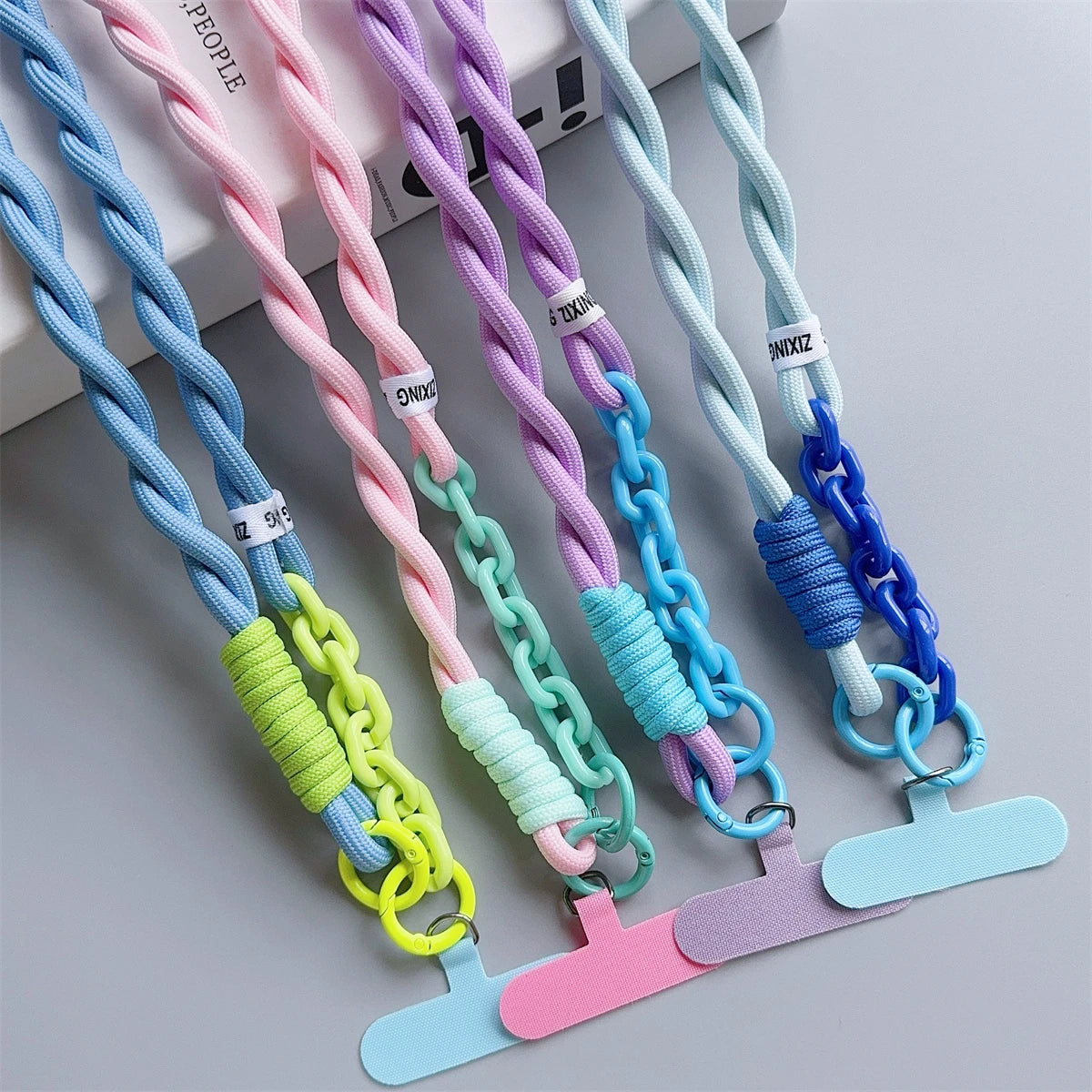 Colourful Universal Phone Lanyard – Anti-Lost Wrist & Shoulder Strap for All Phone Cases 📱🎨