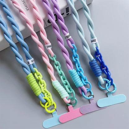 Colourful Universal Phone Lanyard – Anti-Lost Wrist & Shoulder Strap for All Phone Cases 📱🎨