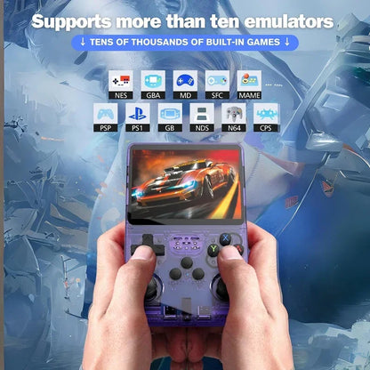 🎮 R36S Retro Handheld Gaming Console – 3.5" Screen, ARKOS System, Portable Classic Emulator