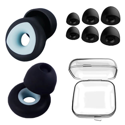 Loop-Like Quiet Ear Plugs – Comfortable & Reusable Noise Reduction Solution 🎧
