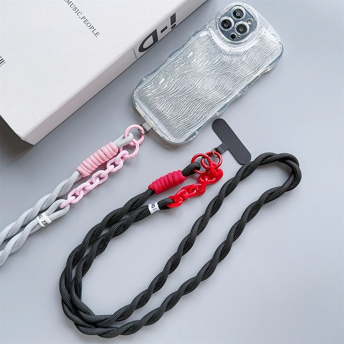 Colourful Universal Phone Lanyard – Anti-Lost Wrist & Shoulder Strap for All Phone Cases 📱🎨