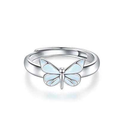 Beautiful Butterfly Luminous Ring