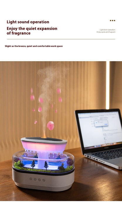 Micro Landscape Aroma Diffuser - Essential Oil Diffuser, LED, Music, Relaxing