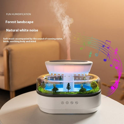 Micro Landscape Aroma Diffuser - Essential Oil Diffuser, LED, Music, Relaxing